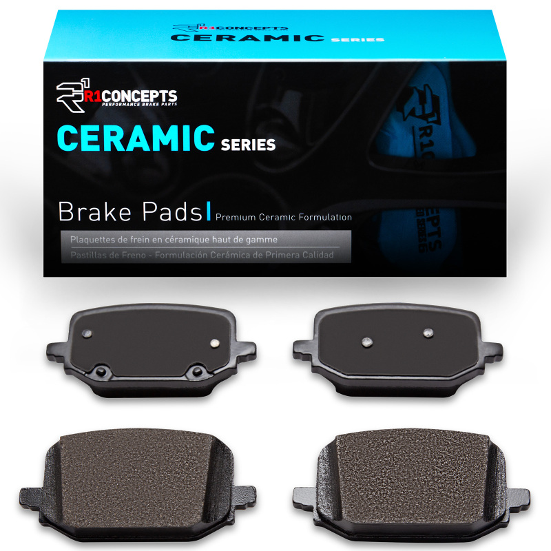 Ford Mustang Brake Pads - Rear - R1 Concepts - Ceramic - `20-`26